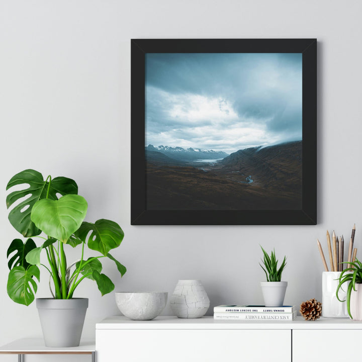 Icelandic Scene - Framed Print - Visiting This World