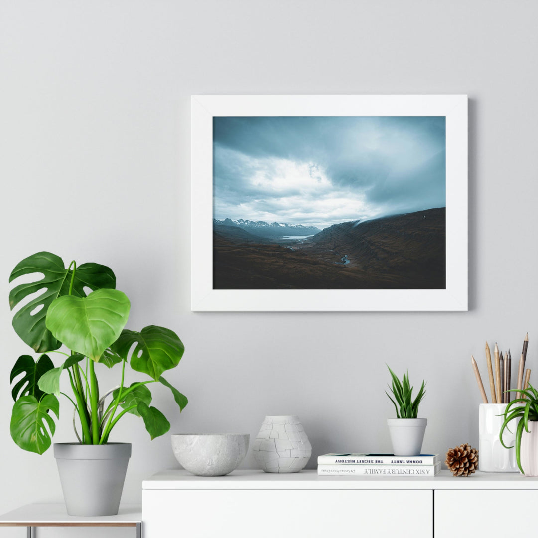 Icelandic Scene - Framed Print - Visiting This World