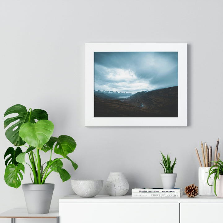 Icelandic Scene - Framed Print - Visiting This World