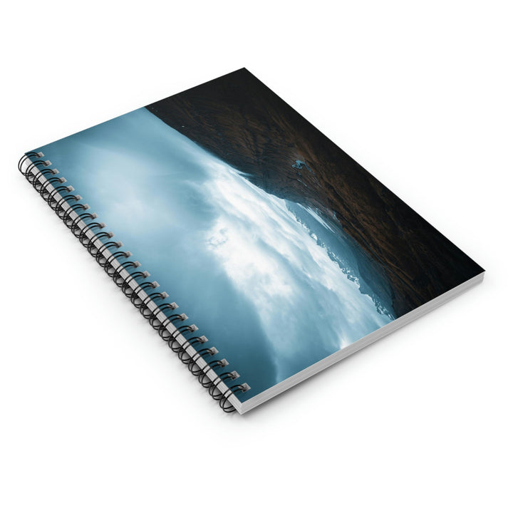 Icelandic Scene - Spiral Ruled Line Notebook - Visiting This World