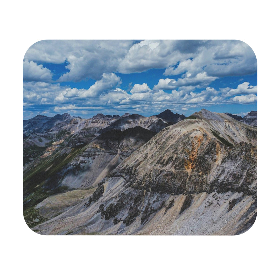 Imogene Pass From the Air - Mouse Pad (Rectangle) - Visiting This World