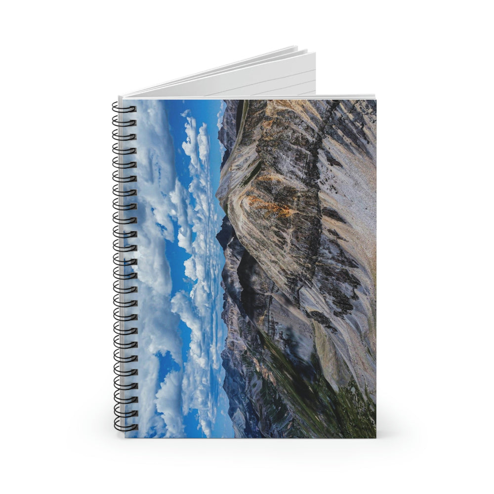 Imogene Pass From the Air - Spiral Ruled Line Notebook - Visiting This World