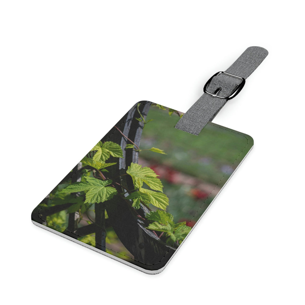 Ivy-Covered Fence - Luggage Tag - Visiting This World