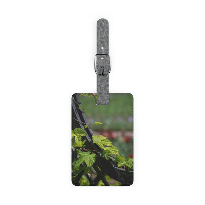 Ivy-Covered Fence - Luggage Tag - Visiting This World