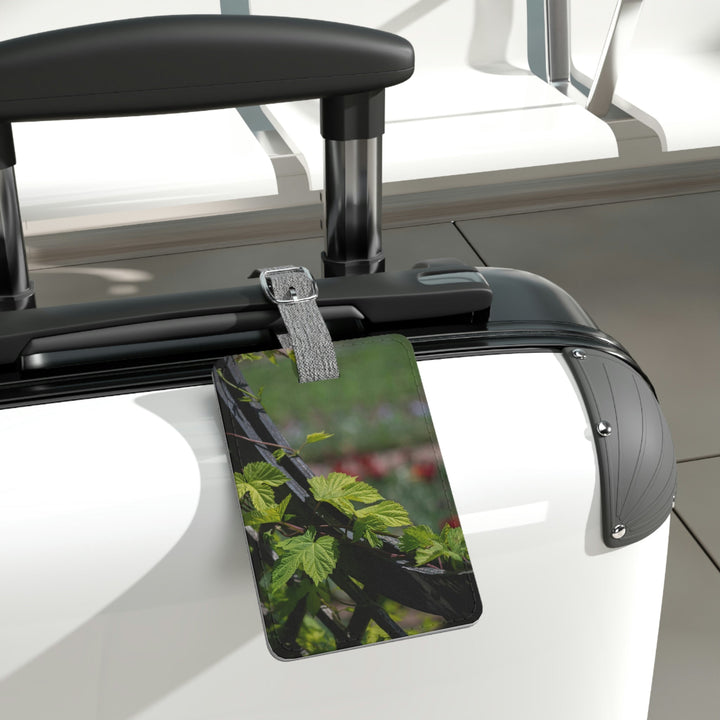 Ivy-Covered Fence - Luggage Tag - Visiting This World