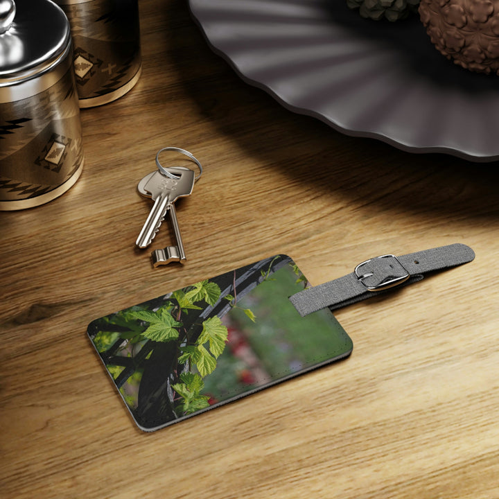 Ivy-Covered Fence - Luggage Tag - Visiting This World