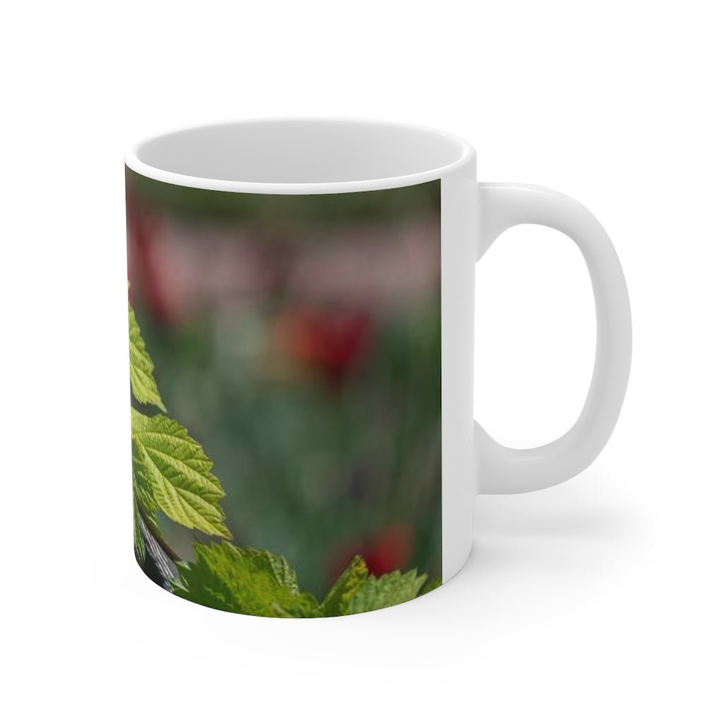 Ivy-Covered Fence - Mug 11oz - Visiting This World