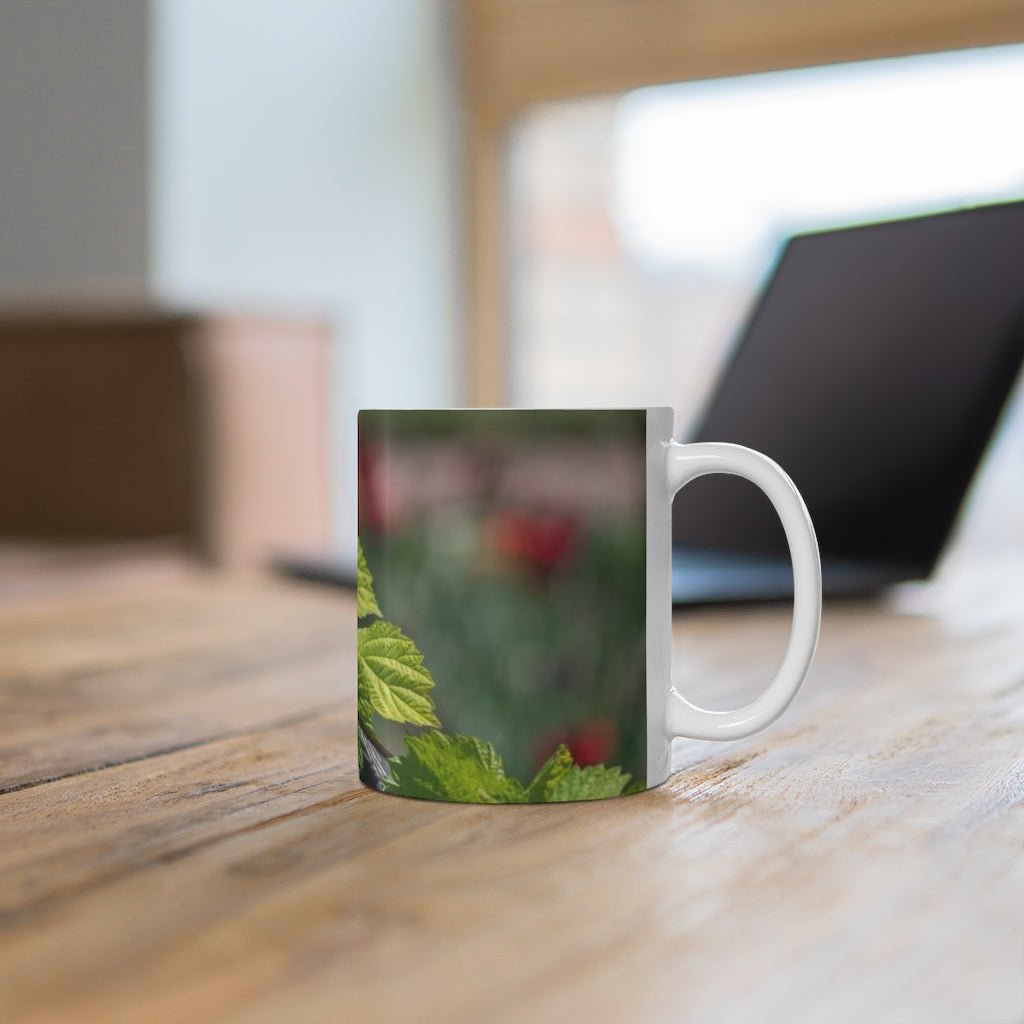 Ivy-Covered Fence - Mug 11oz - Visiting This World