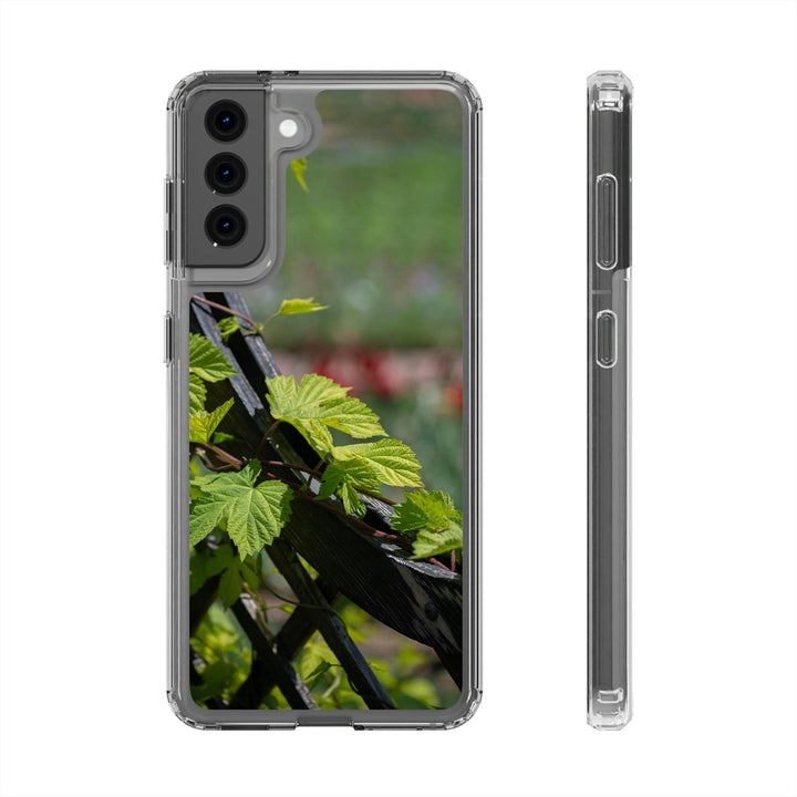 Ivy-Covered Fence - Phone Case Featuring Photography Art - Visiting This World