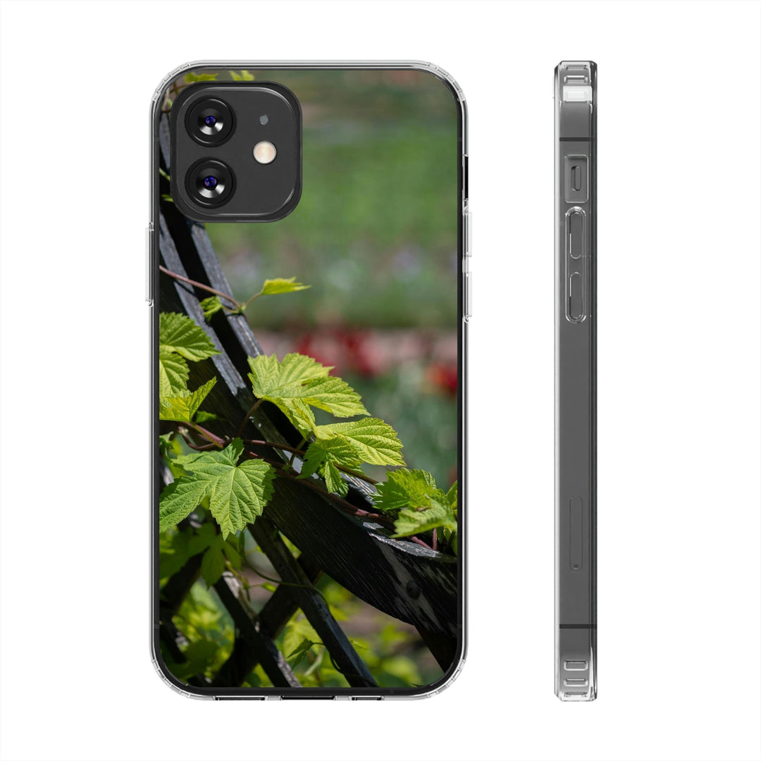 Ivy-Covered Fence - Phone Case Featuring Photography Art - Visiting This World