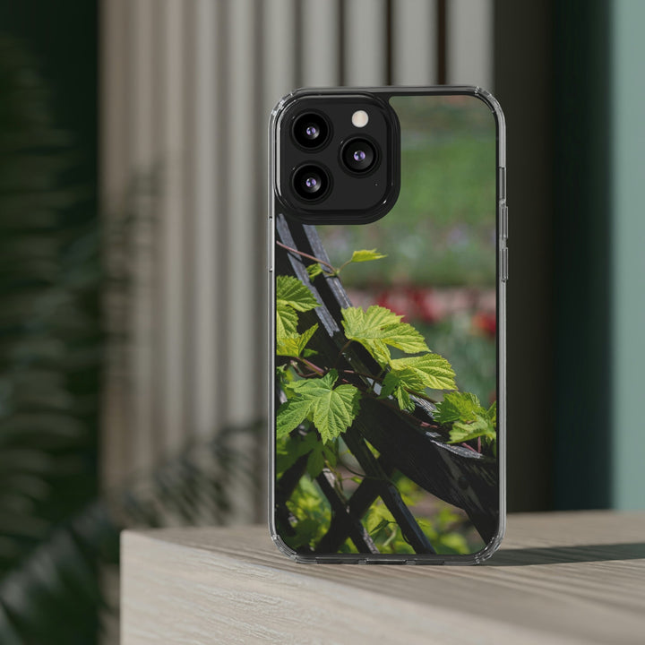 Ivy-Covered Fence - Phone Case Featuring Photography Art - Visiting This World