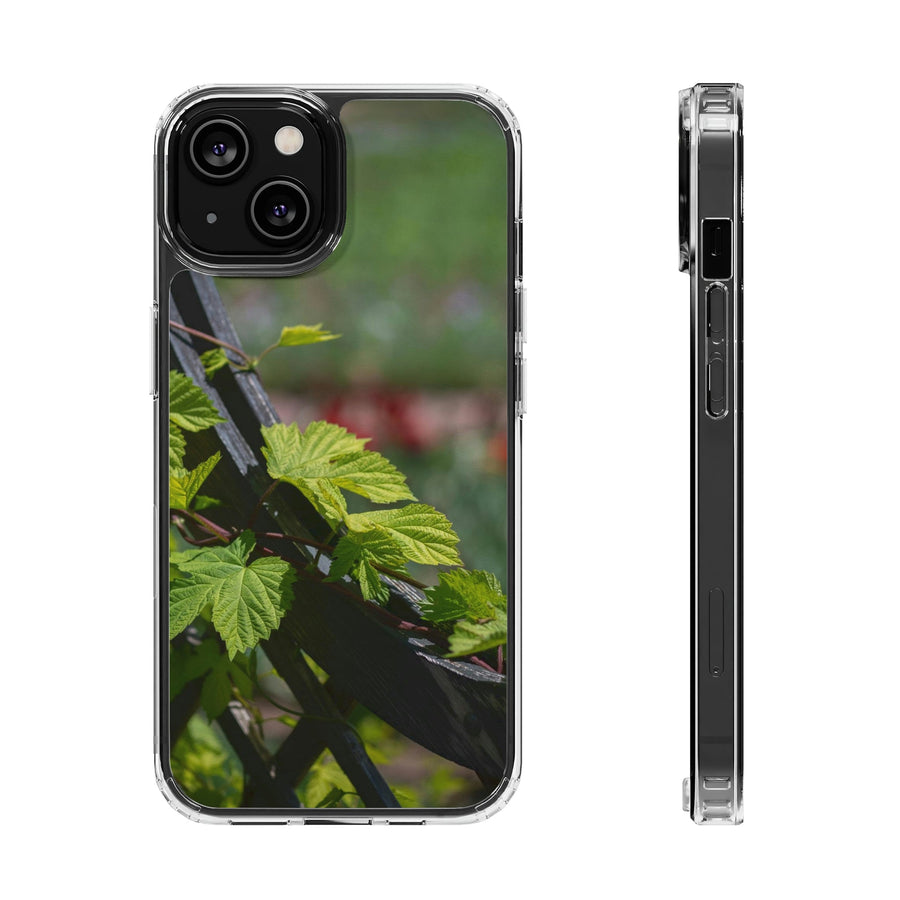 Ivy-Covered Fence - Phone Case Featuring Photography Art - Visiting This World