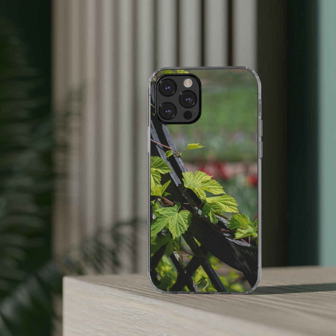 Ivy-Covered Fence - Phone Case Featuring Photography Art - Visiting This World