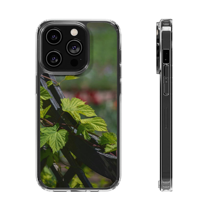 Ivy-Covered Fence - Phone Case Featuring Photography Art - Visiting This World