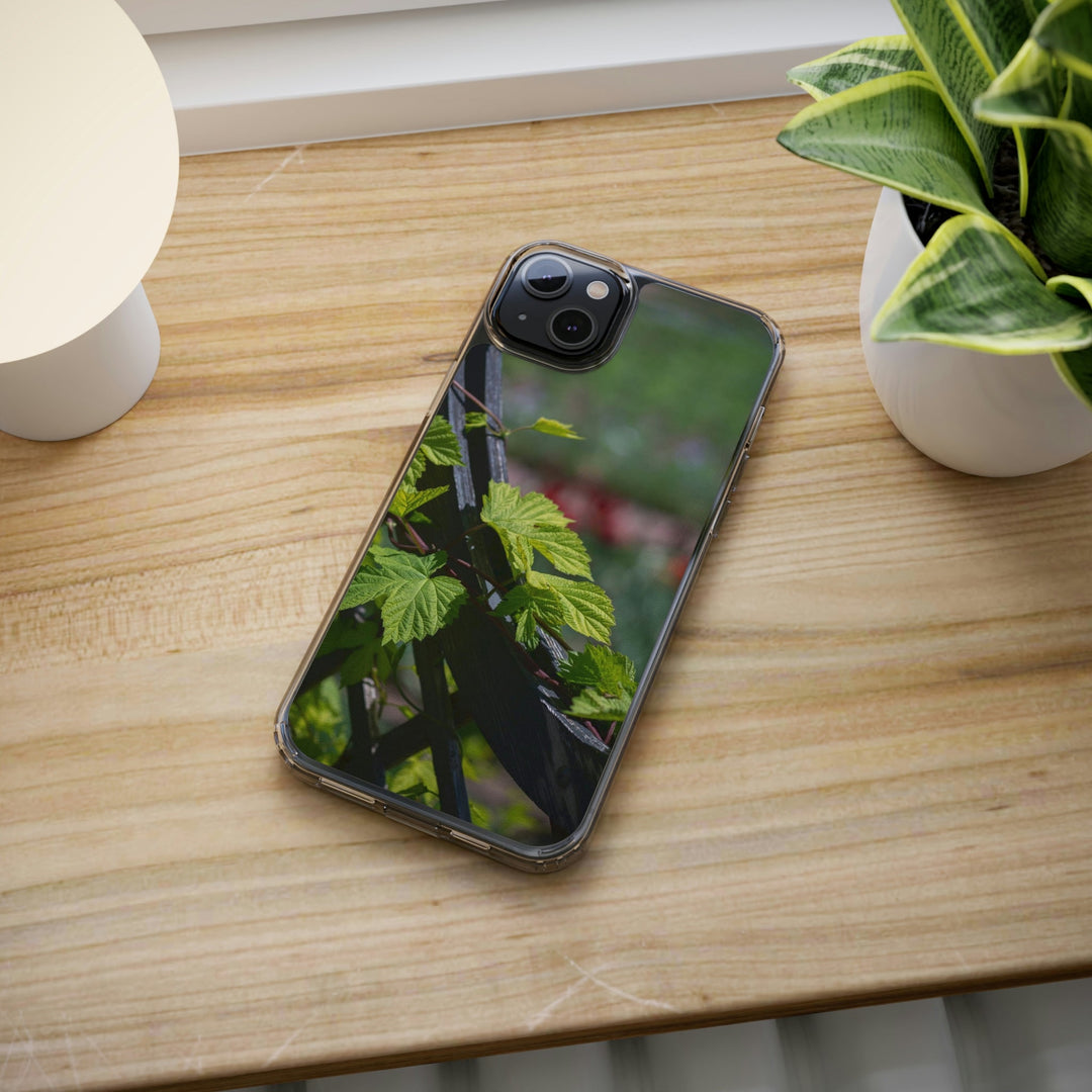 Ivy-Covered Fence - Phone Case Featuring Photography Art - Visiting This World