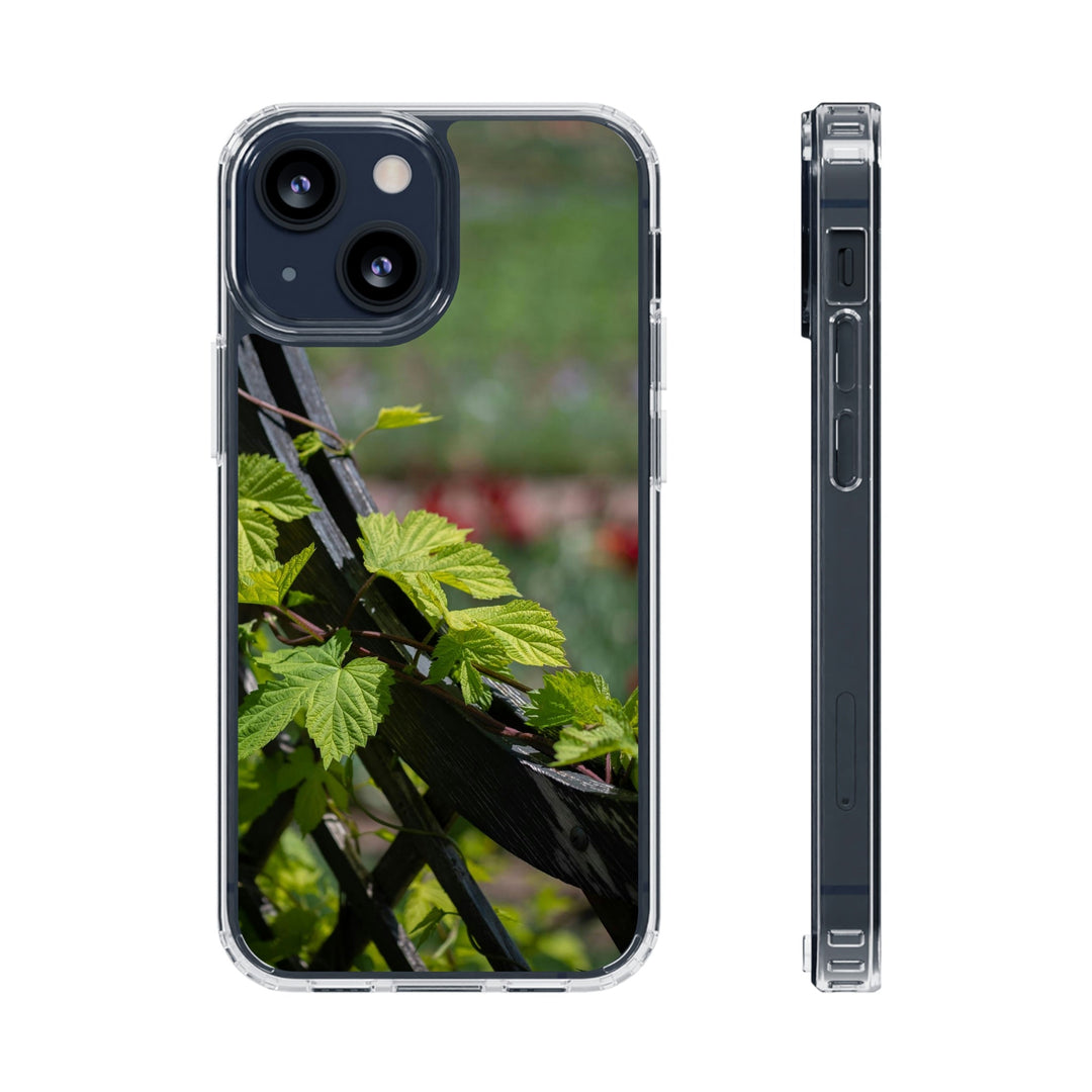 Ivy-Covered Fence - Phone Case Featuring Photography Art - Visiting This World