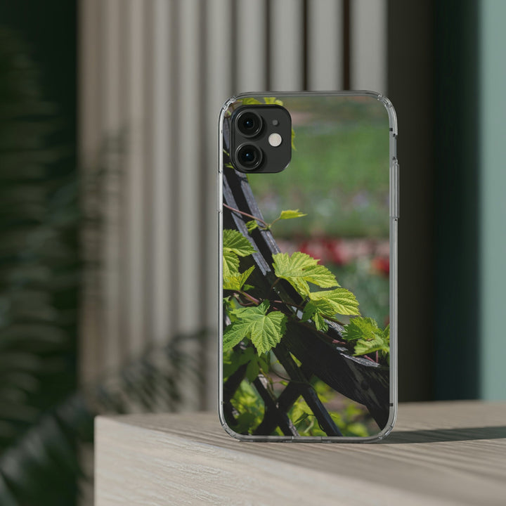 Ivy-Covered Fence - Phone Case Featuring Photography Art - Visiting This World