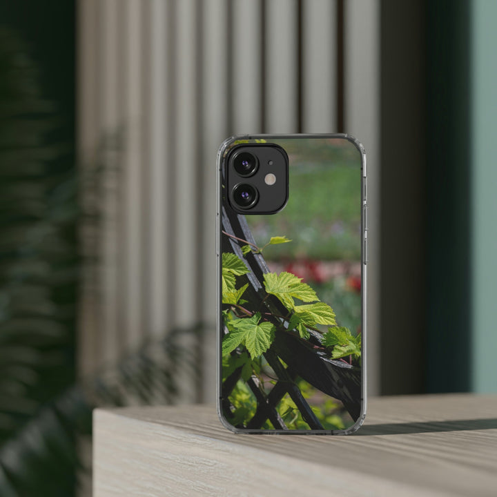 Ivy-Covered Fence - Phone Case Featuring Photography Art - Visiting This World