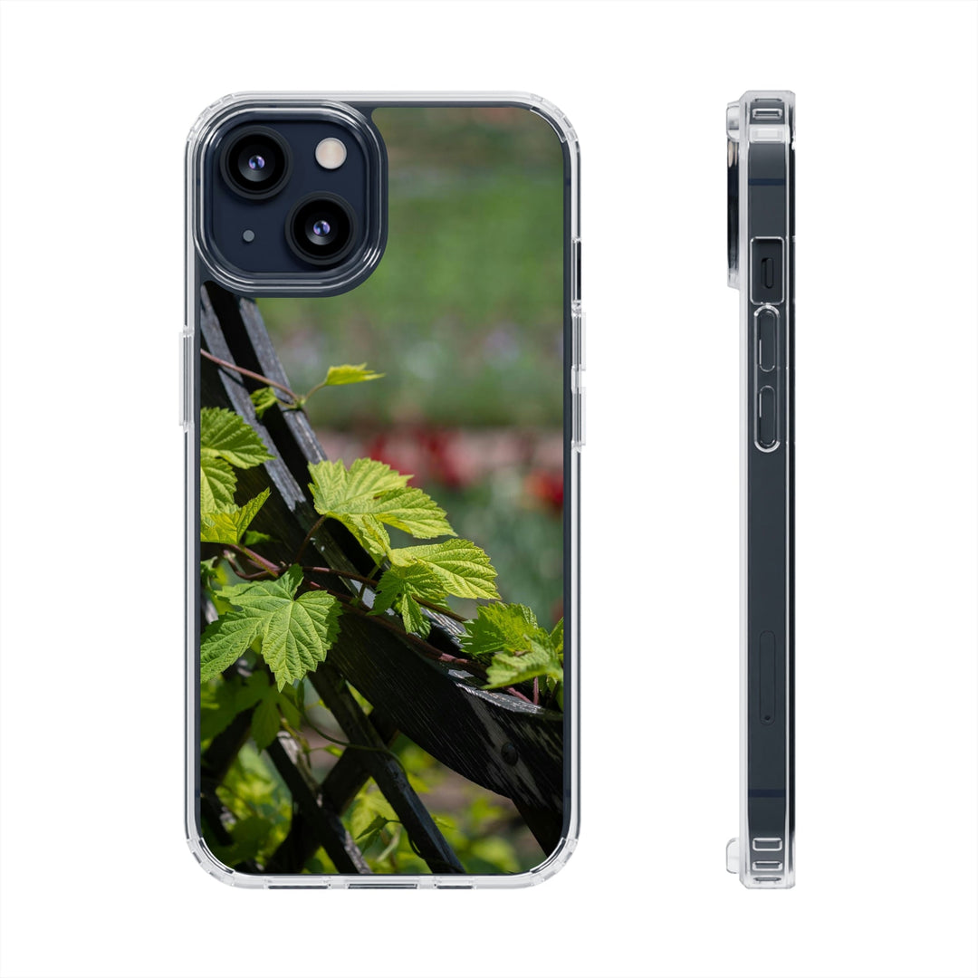 Ivy-Covered Fence - Phone Case Featuring Photography Art - Visiting This World