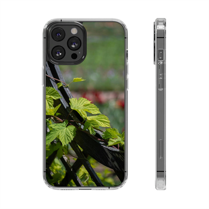 Ivy-Covered Fence - Phone Case Featuring Photography Art - Visiting This World