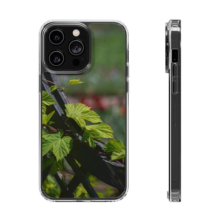 Ivy-Covered Fence - Phone Case Featuring Photography Art - Visiting This World