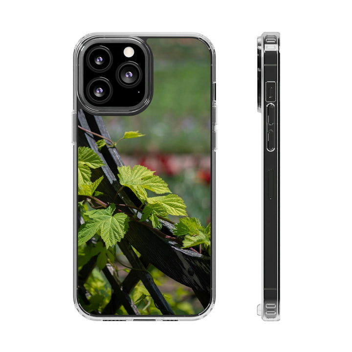 Ivy-Covered Fence - Phone Case Featuring Photography Art - Visiting This World