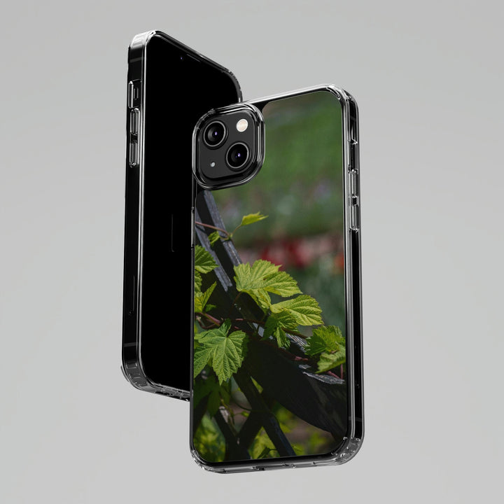 Ivy-Covered Fence - Phone Case Featuring Photography Art - Visiting This World