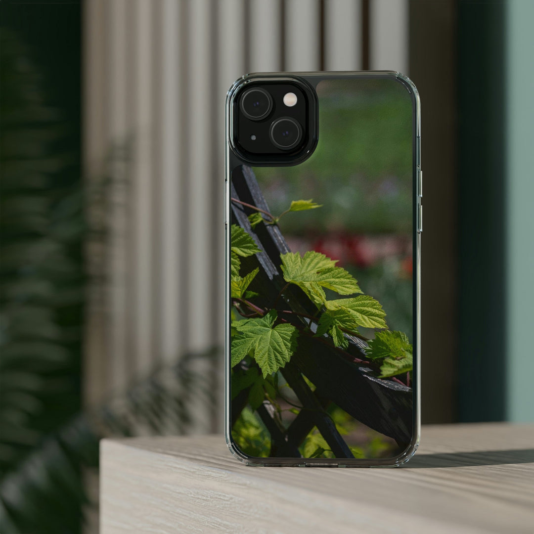 Ivy-Covered Fence - Phone Case Featuring Photography Art - Visiting This World