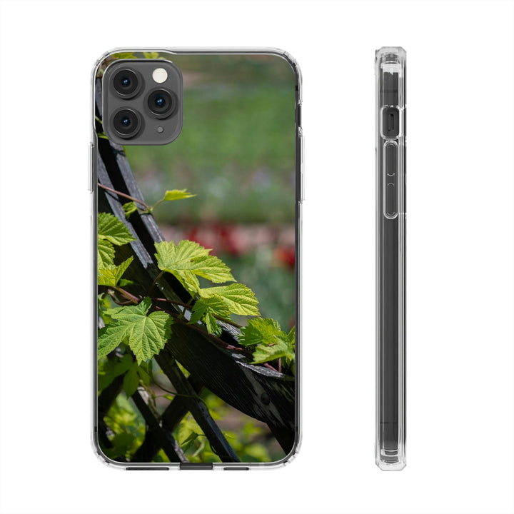 Ivy-Covered Fence - Phone Case Featuring Photography Art - Visiting This World