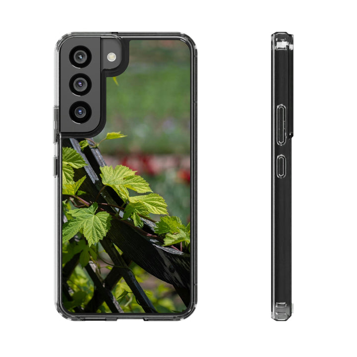 Ivy-Covered Fence - Phone Case Featuring Photography Art - Visiting This World