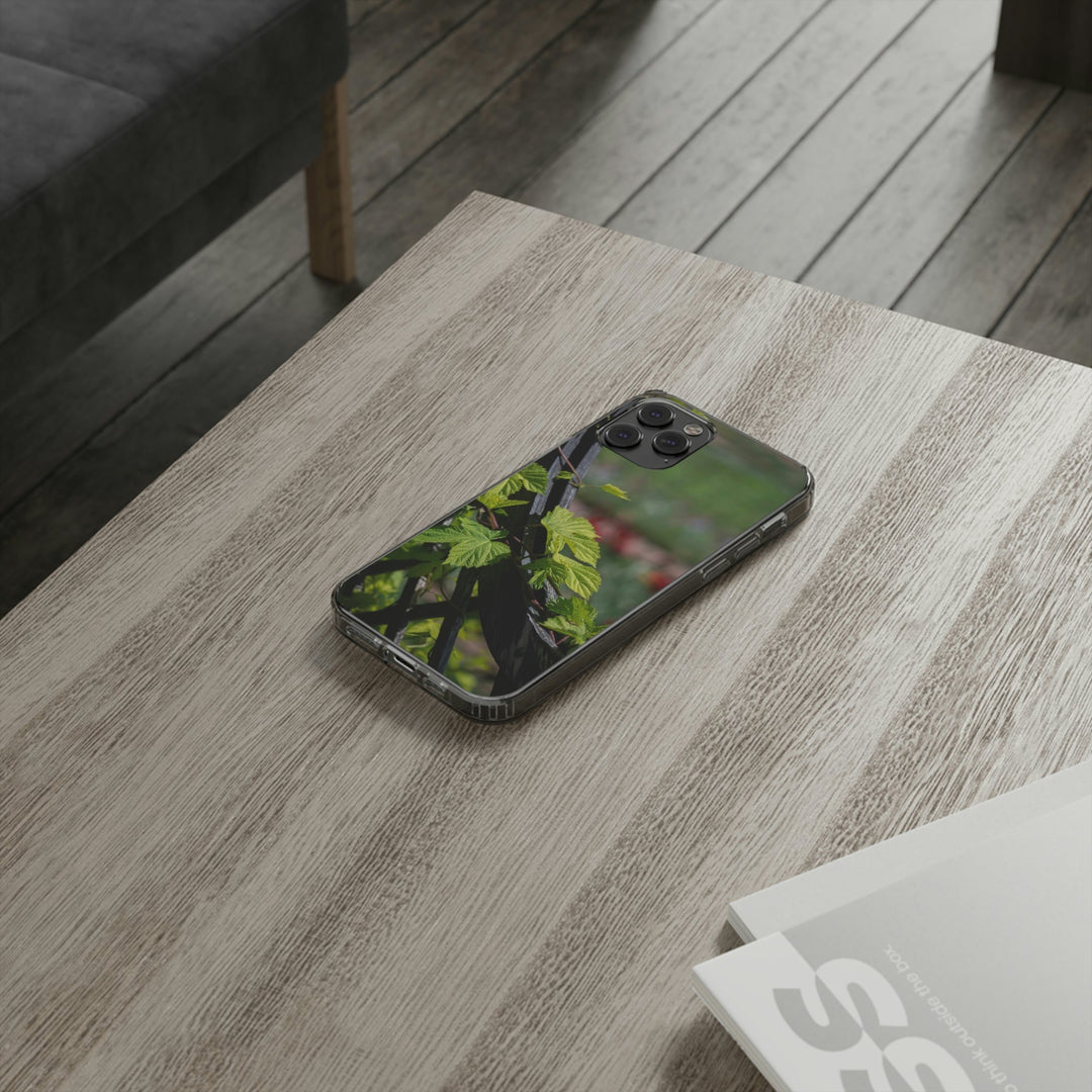 Ivy-Covered Fence - Phone Case Featuring Photography Art - Visiting This World