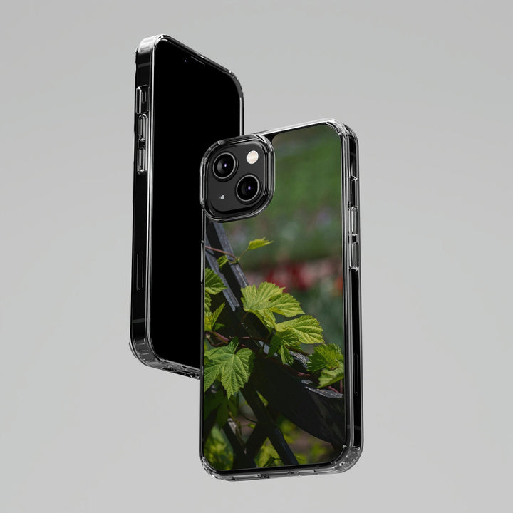 Ivy-Covered Fence - Phone Case Featuring Photography Art - Visiting This World