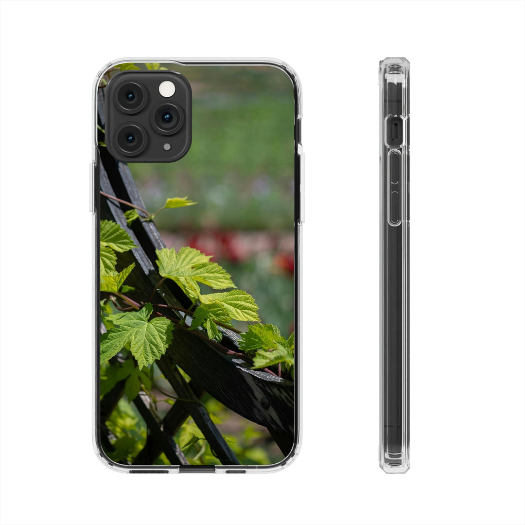 Ivy-Covered Fence - Phone Case Featuring Photography Art - Visiting This World