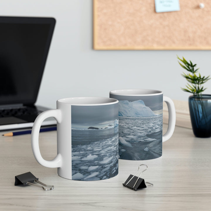 Lane of Ice - Ceramic Mug 11oz - Visiting This World