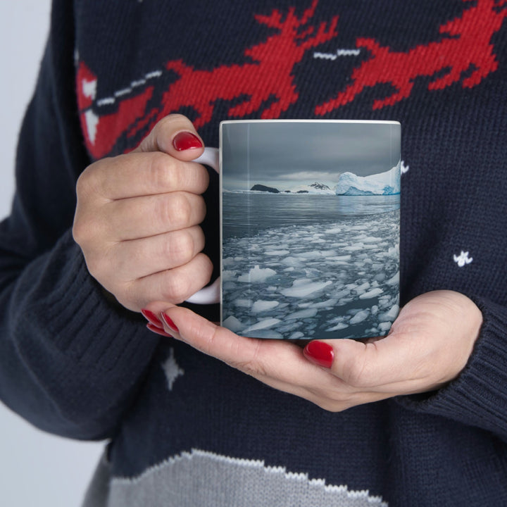 Lane of Ice - Ceramic Mug 11oz - Visiting This World