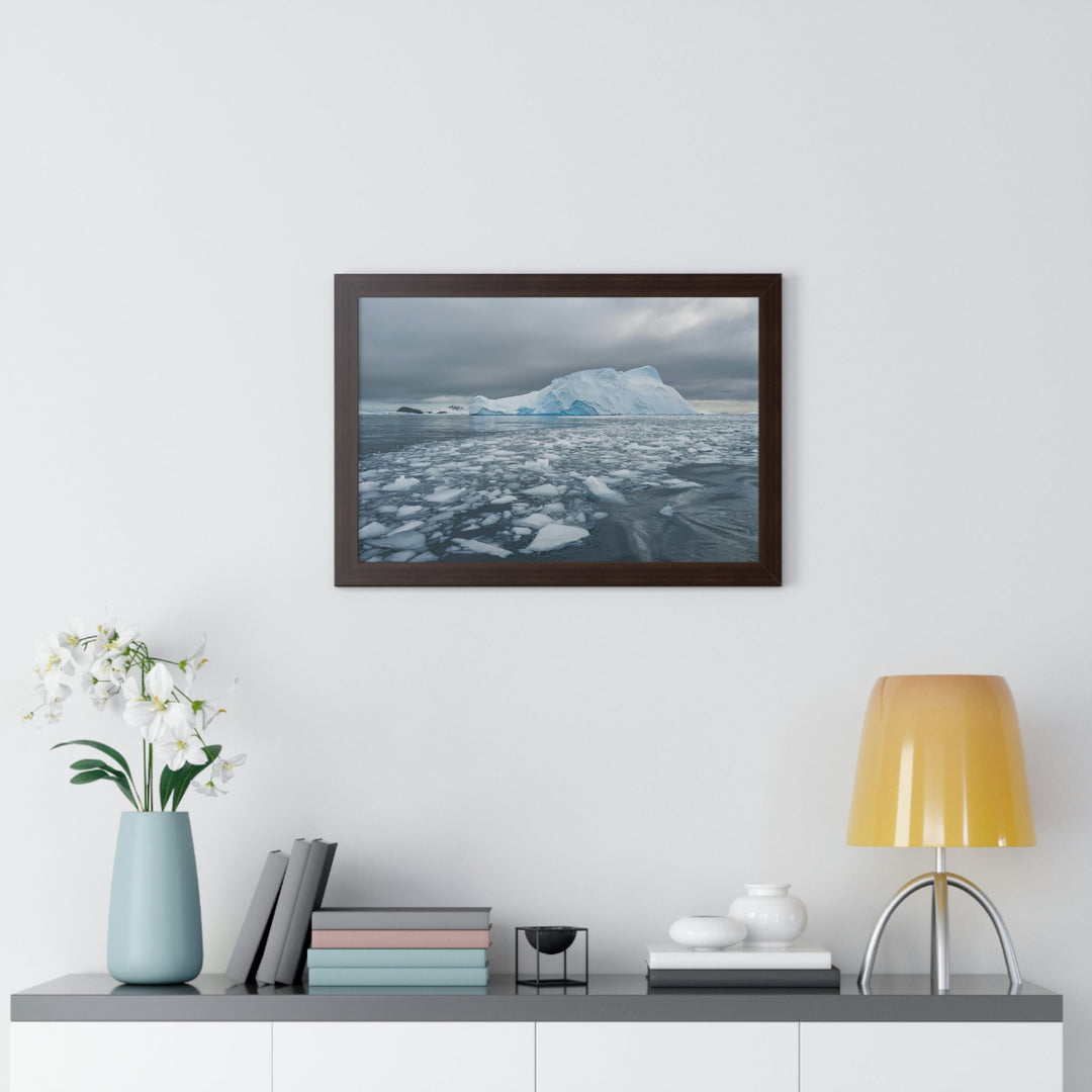 Lane of Ice - Framed Print - Visiting This World