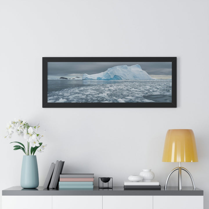 Lane of Ice - Framed Print - Visiting This World