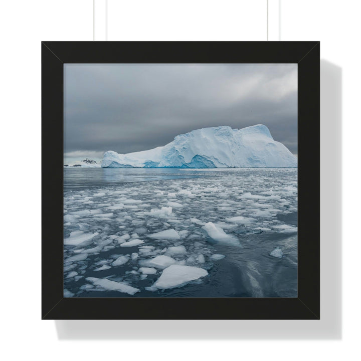 Lane of Ice - Framed Print - Visiting This World