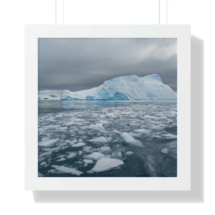 Lane of Ice - Framed Print - Visiting This World