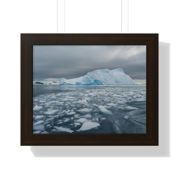 Lane of Ice - Framed Print - Visiting This World