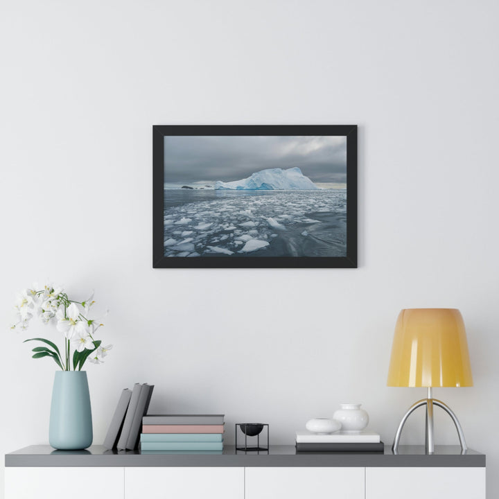 Lane of Ice - Framed Print - Visiting This World