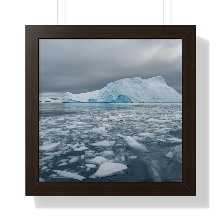 Lane of Ice - Framed Print - Visiting This World