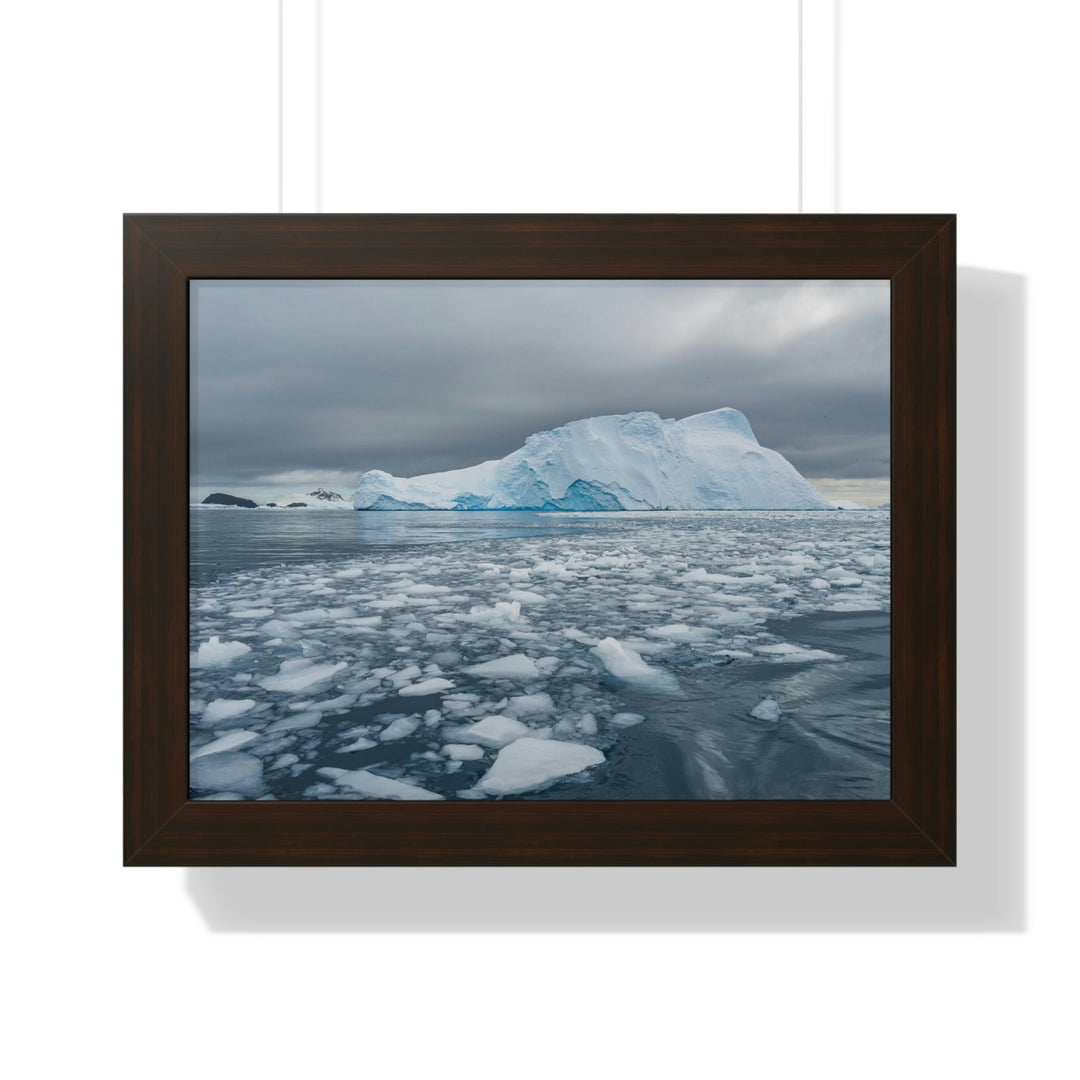 Lane of Ice - Framed Print - Visiting This World