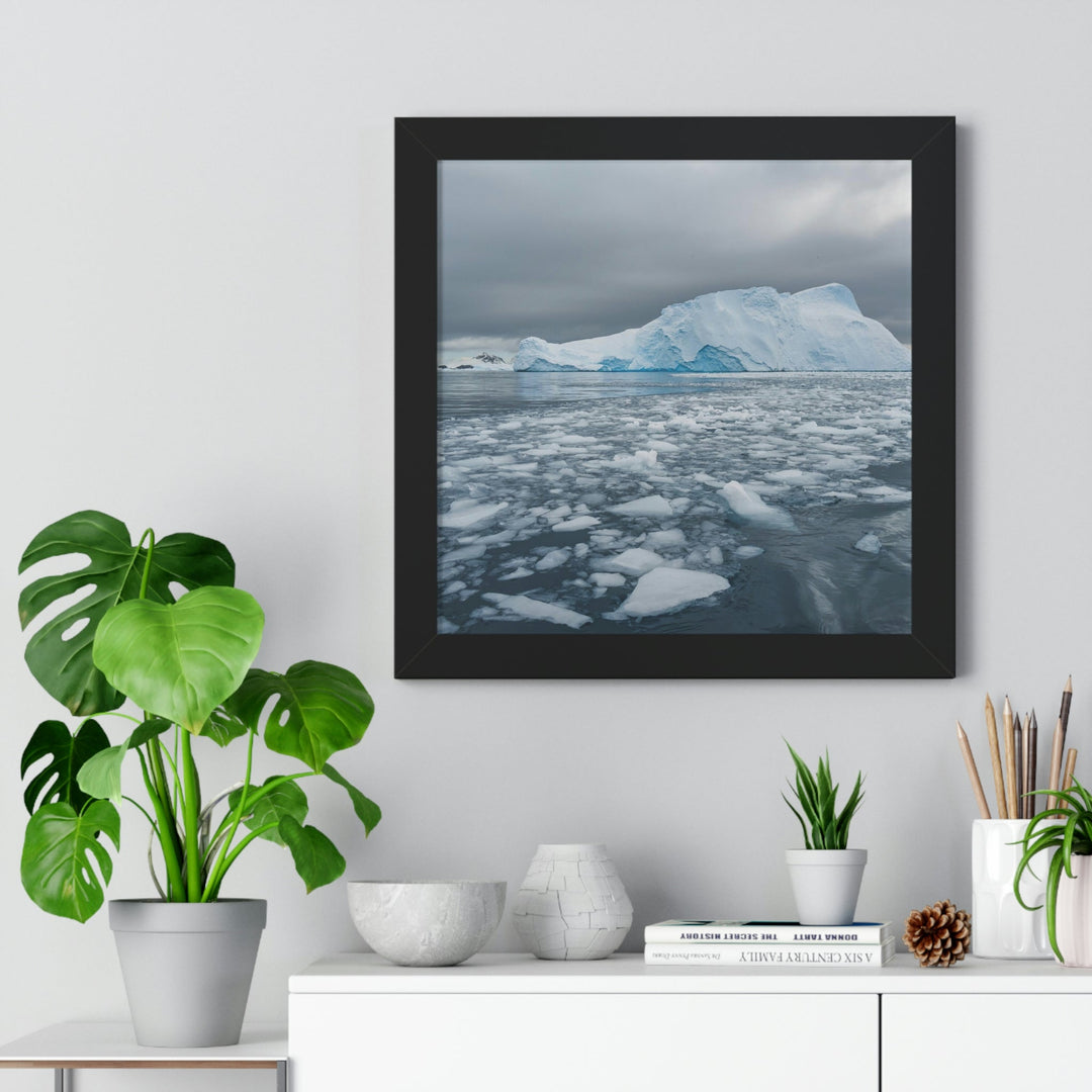 Lane of Ice - Framed Print - Visiting This World