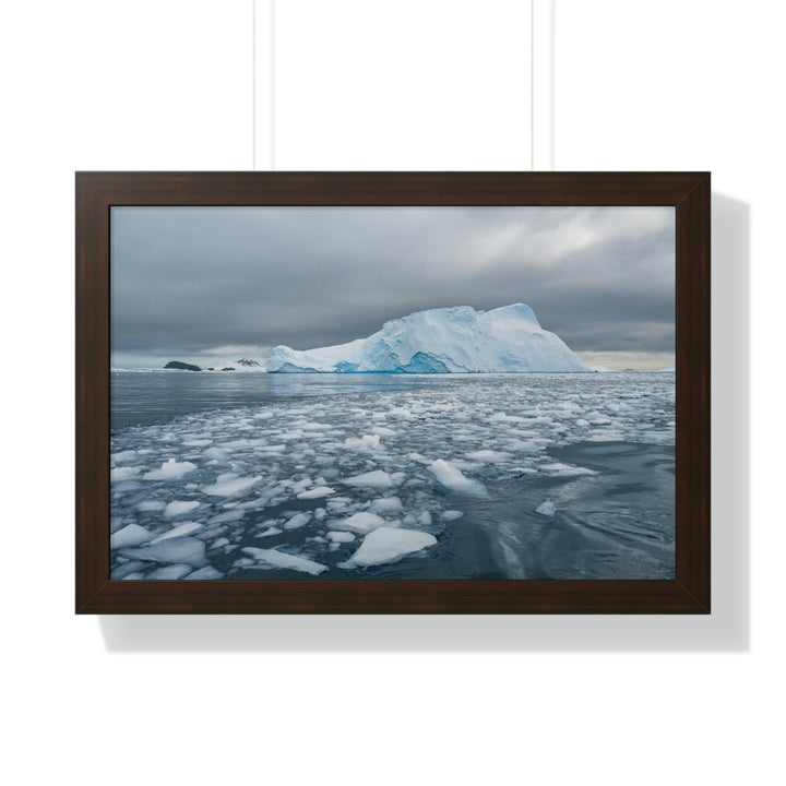 Lane of Ice - Framed Print - Visiting This World