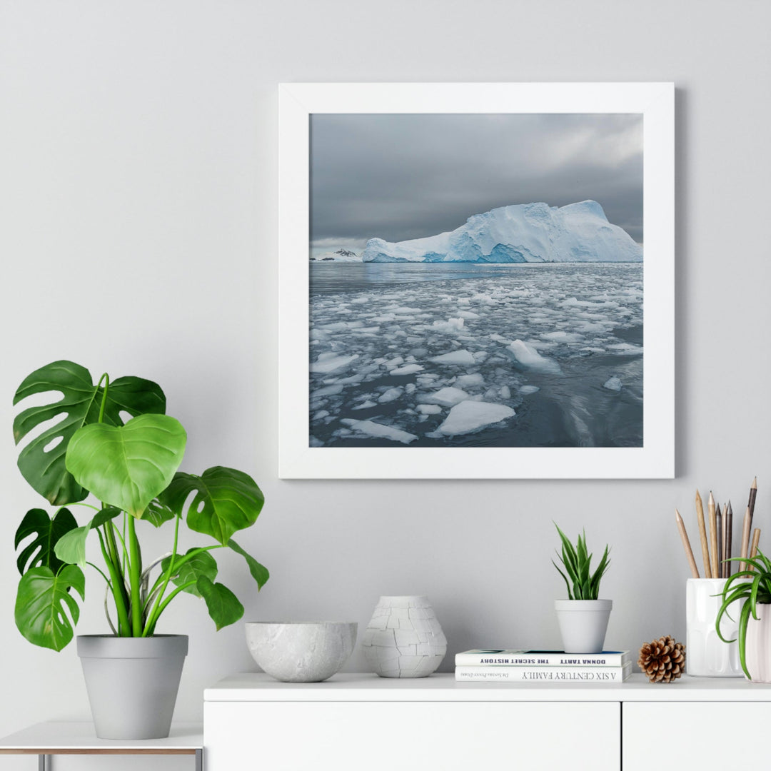 Lane of Ice - Framed Print - Visiting This World