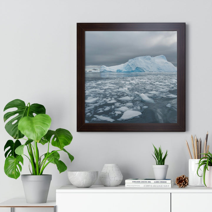 Lane of Ice - Framed Print - Visiting This World