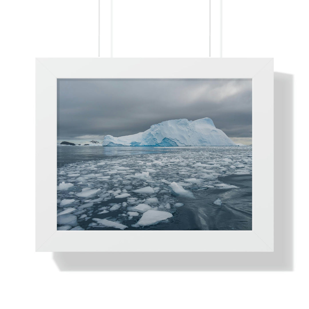 Lane of Ice - Framed Print - Visiting This World