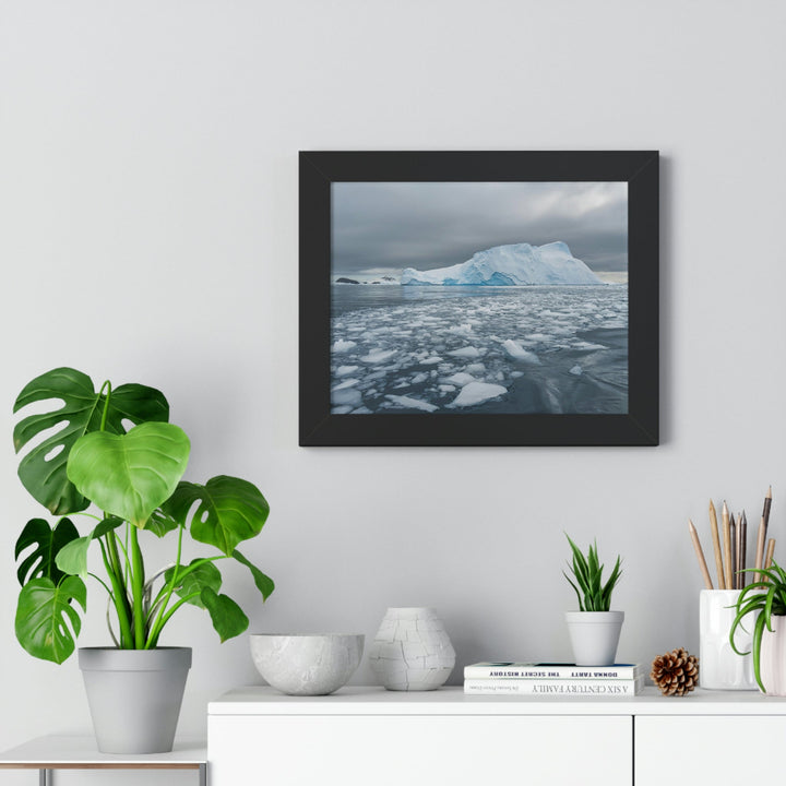 Lane of Ice - Framed Print - Visiting This World