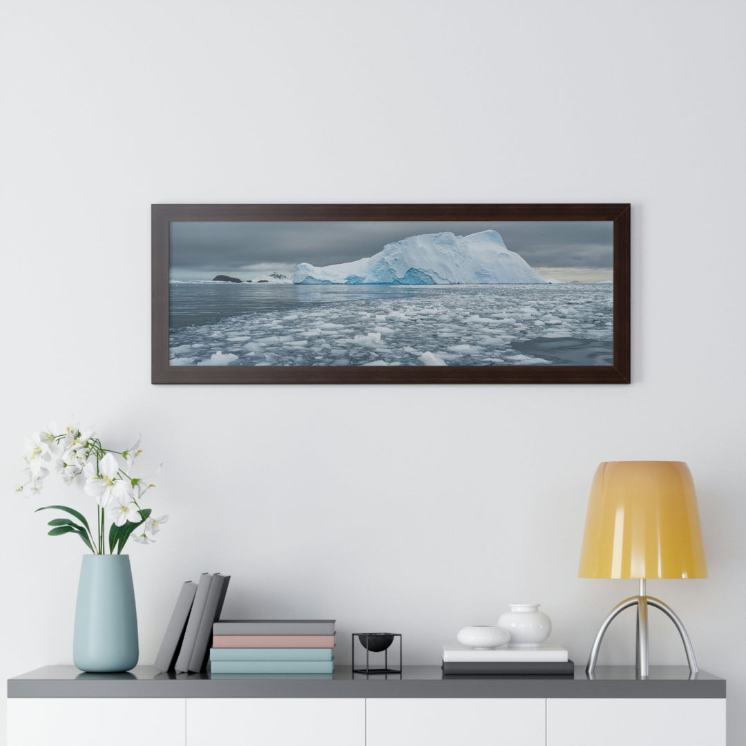 Lane of Ice - Framed Print - Visiting This World